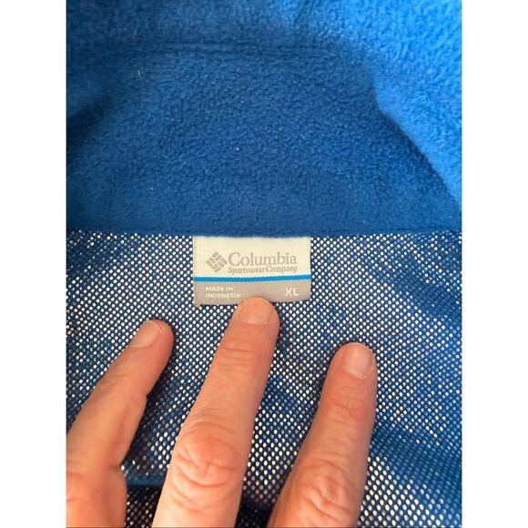 Columbia Full Zip Jacket With Heated Interior Blue XL - Picture 4 of 8